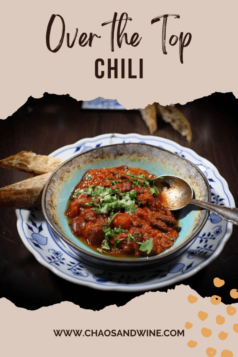 Over The Top Chili: Award Winning Bowl Of Red