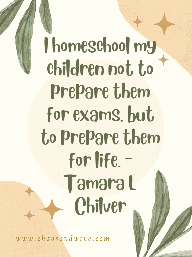 Homeschool Quote