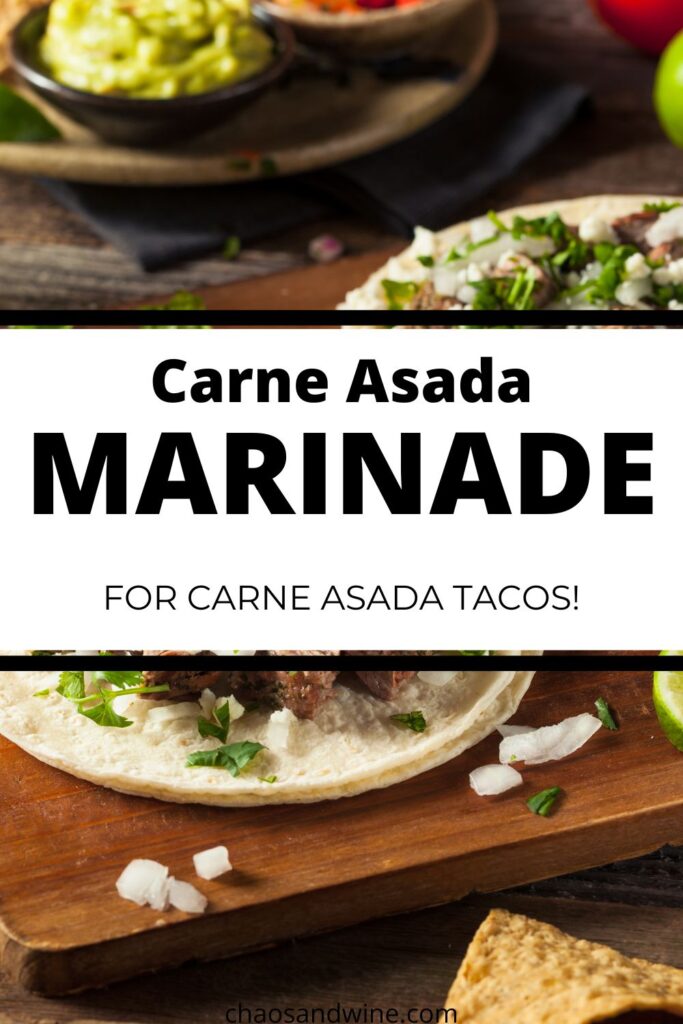 Carne Asada Marinade Pin