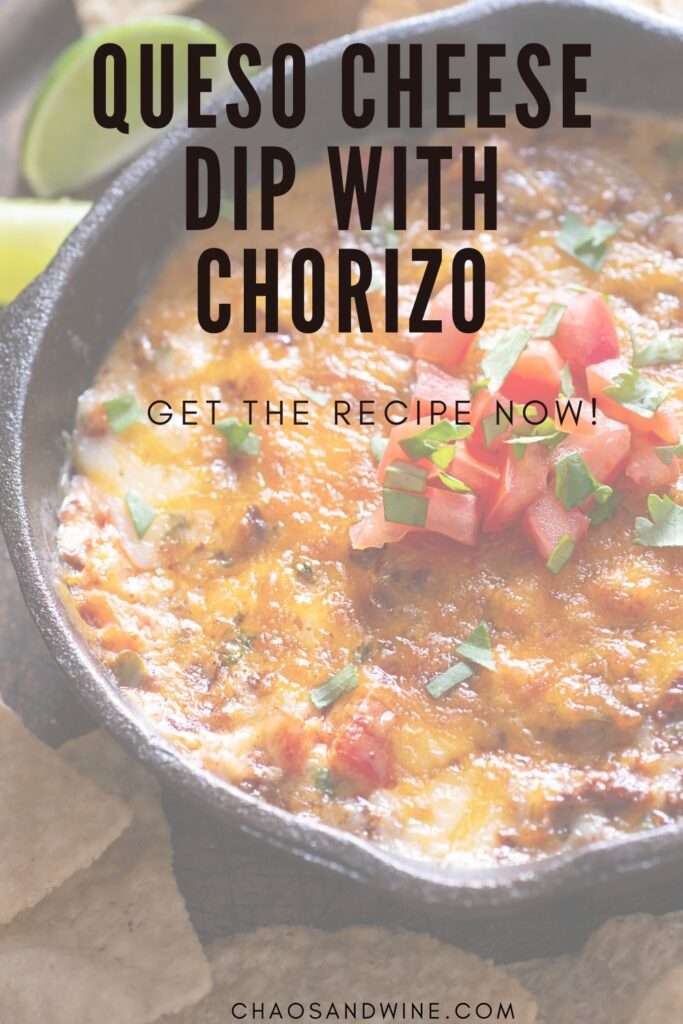 Queso Cheese Dip with Chorizo Pin