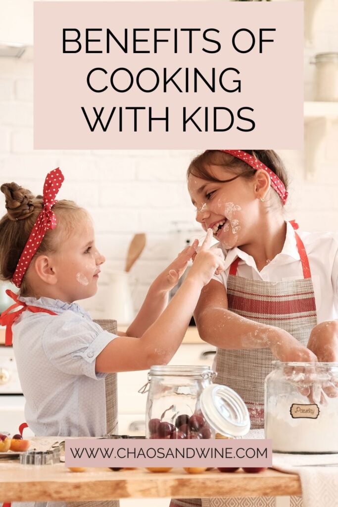 Benefits of Cooking with Kids Pin