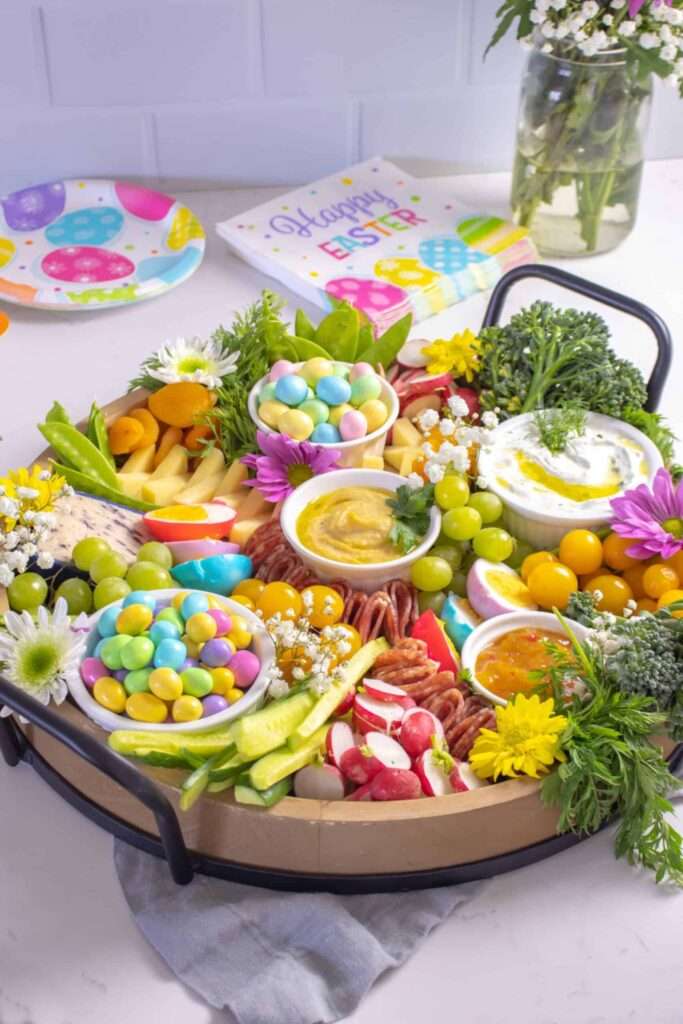31 of the Best Charcuterie Board Ideas Easter Charcuterie Board