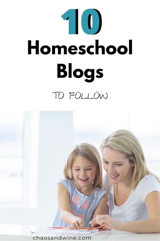 Favorite Homeschool Blogs Pin