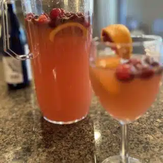 Blood Orange Cranberry Sangria