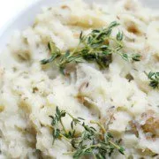 Rustic Rosemary Thyme Mashed Potatoes