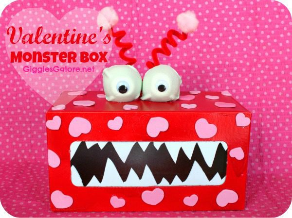 Monster Valentine's Day Box