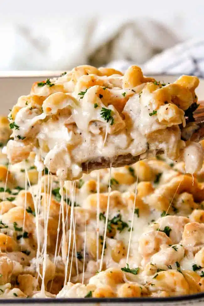 Chicken Alfredo Bake by Carlsbad Cravings.