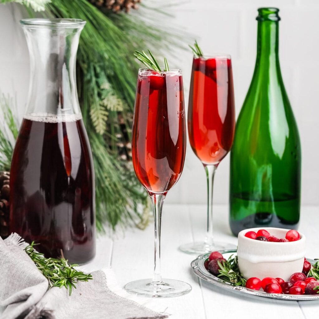 14 of the Best Wine Cocktails to Try Cranberry Mimosa Recipe