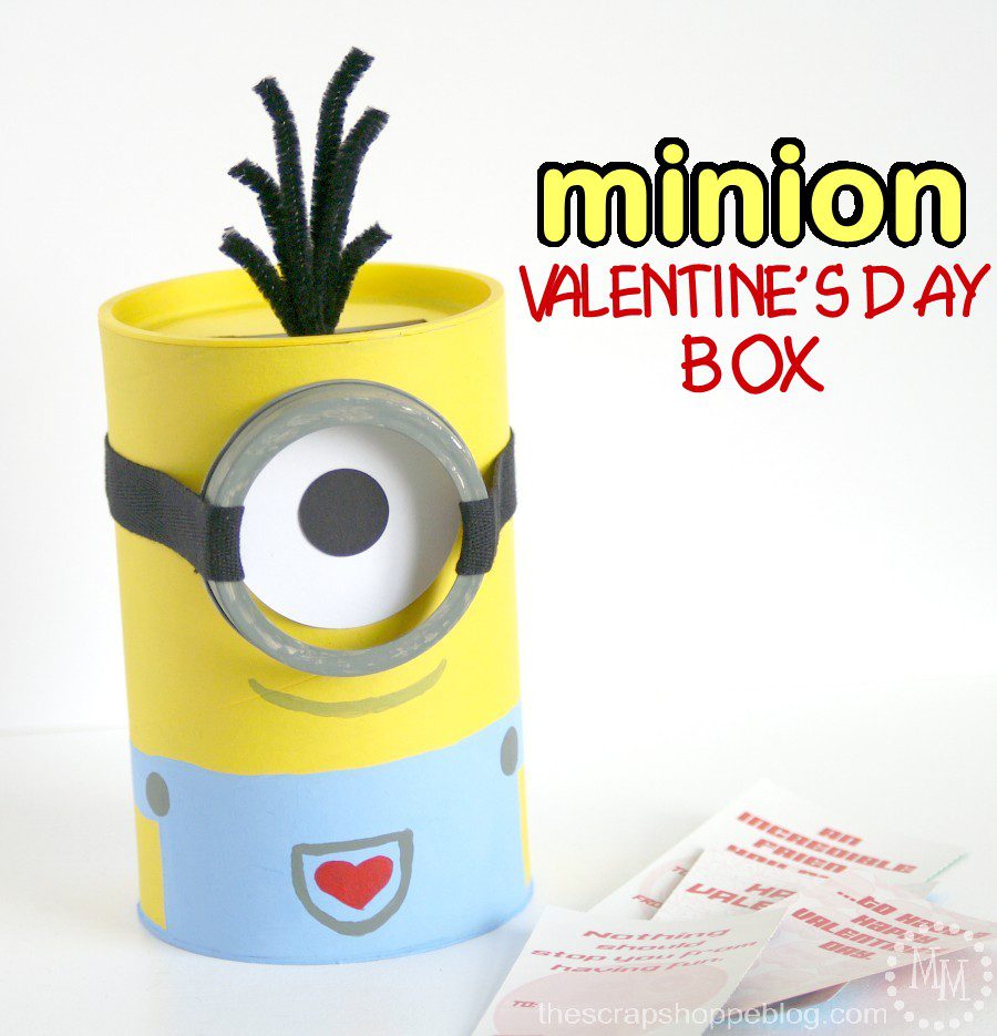 Minion Valentines Day Box