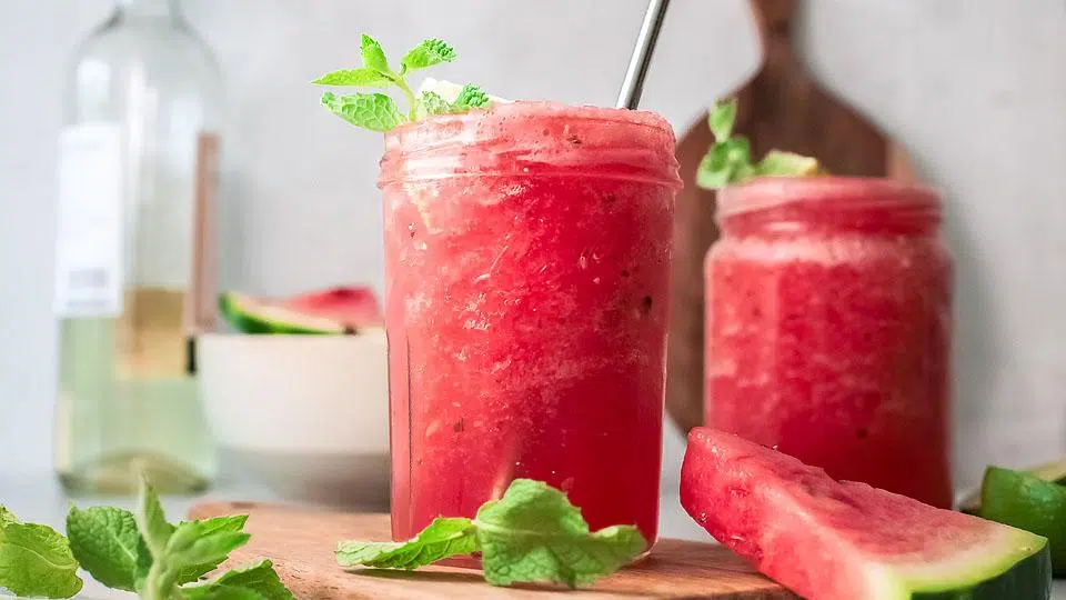 Summertime Watermelon White Sangria