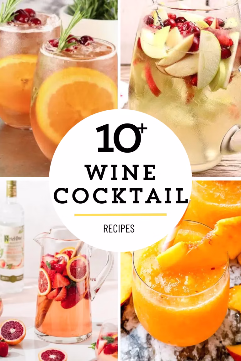 wine cocktail recipes roundup