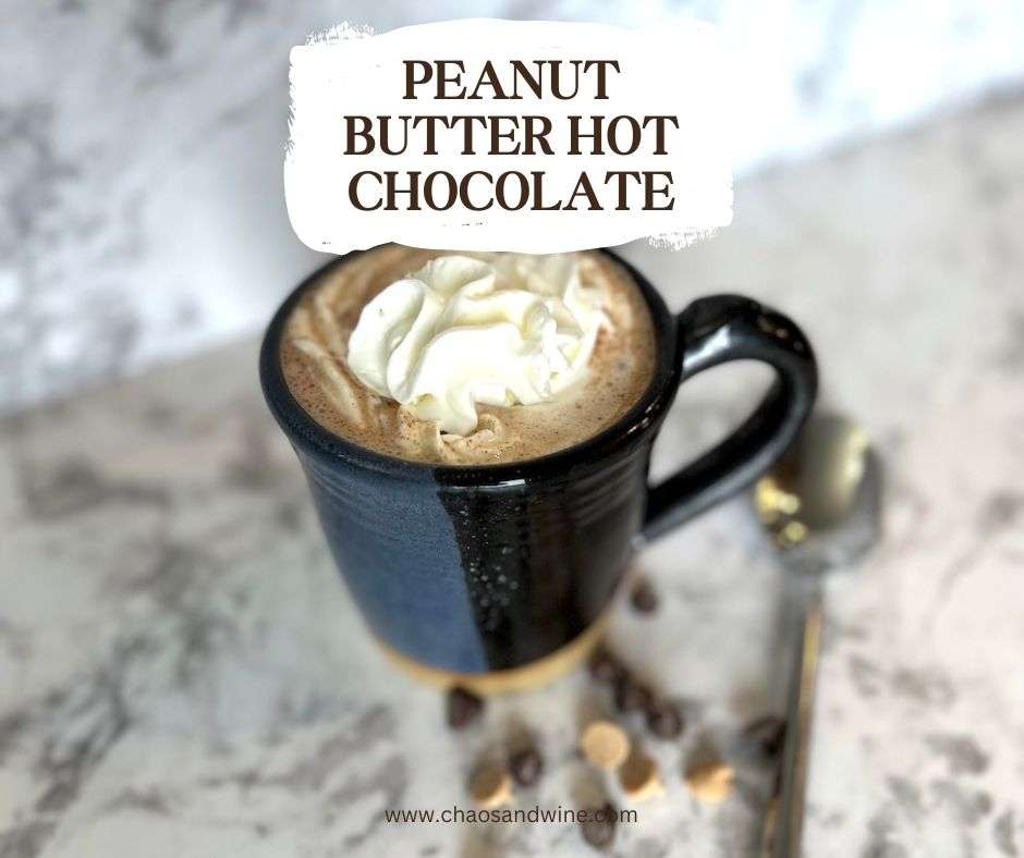 Peanut Butter Hot Chocolate featured image.
