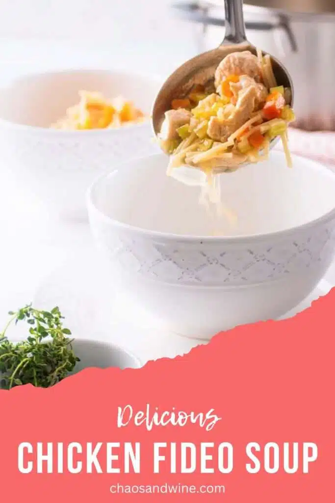 Chicken Fideo Soup Recipe