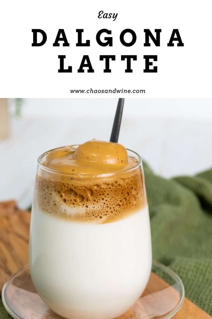 Easy Dalgona Latte Recipe For Coffee Lovers