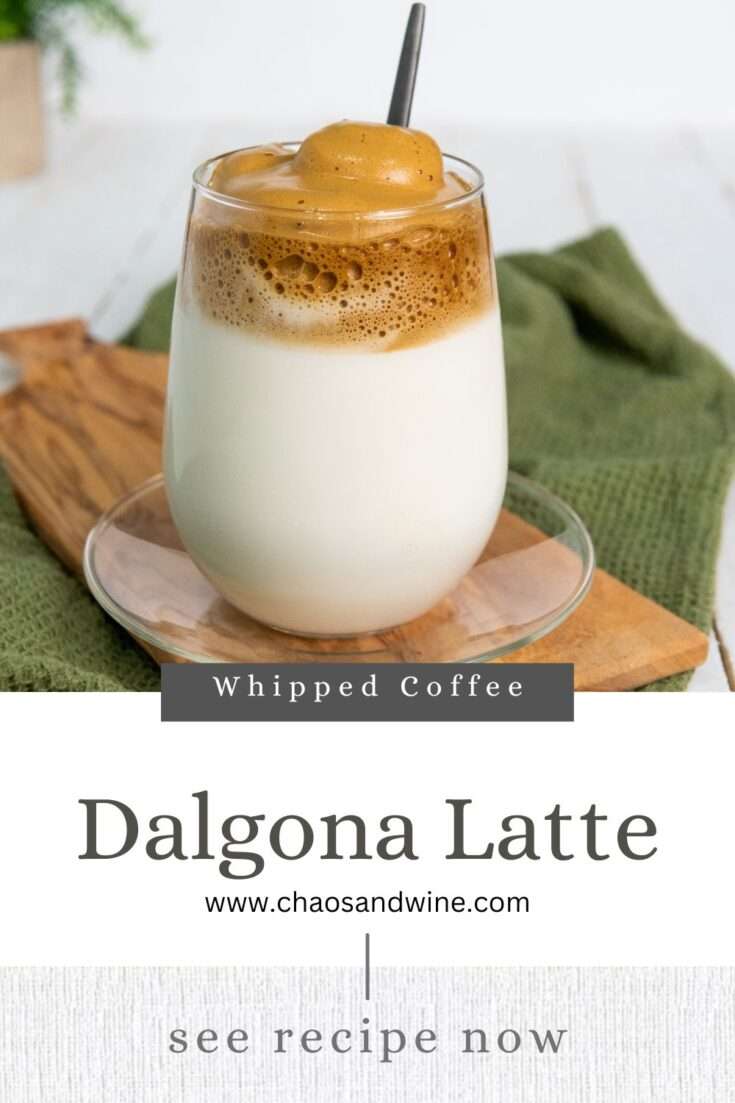 How to Make a Dalgona Latte at Home