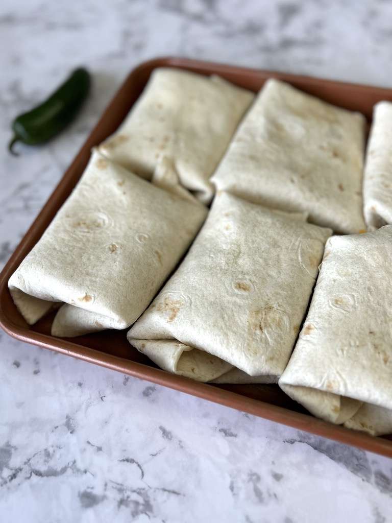 Air Fryer Shredded Beef Chimichanga Recipe