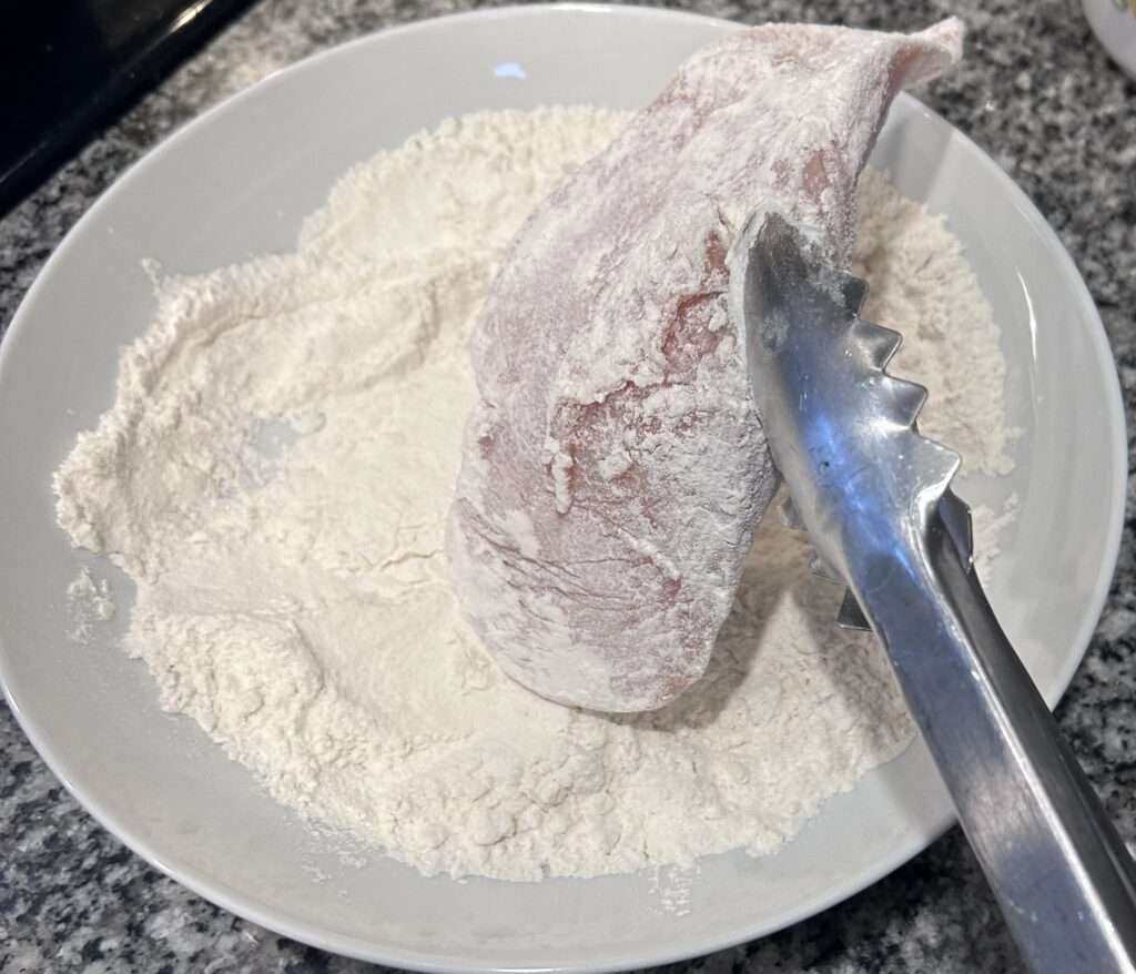 Dredge the Chicken in Flour