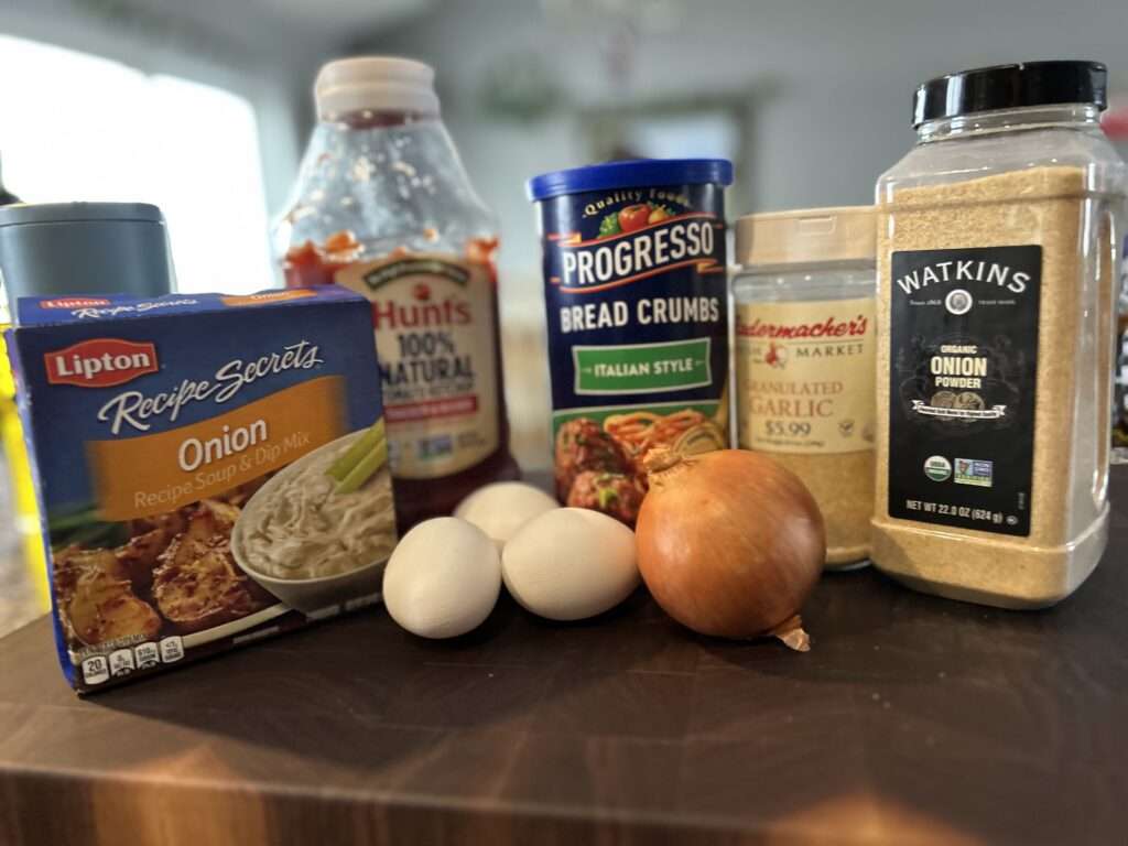 Meatloaf ingredients