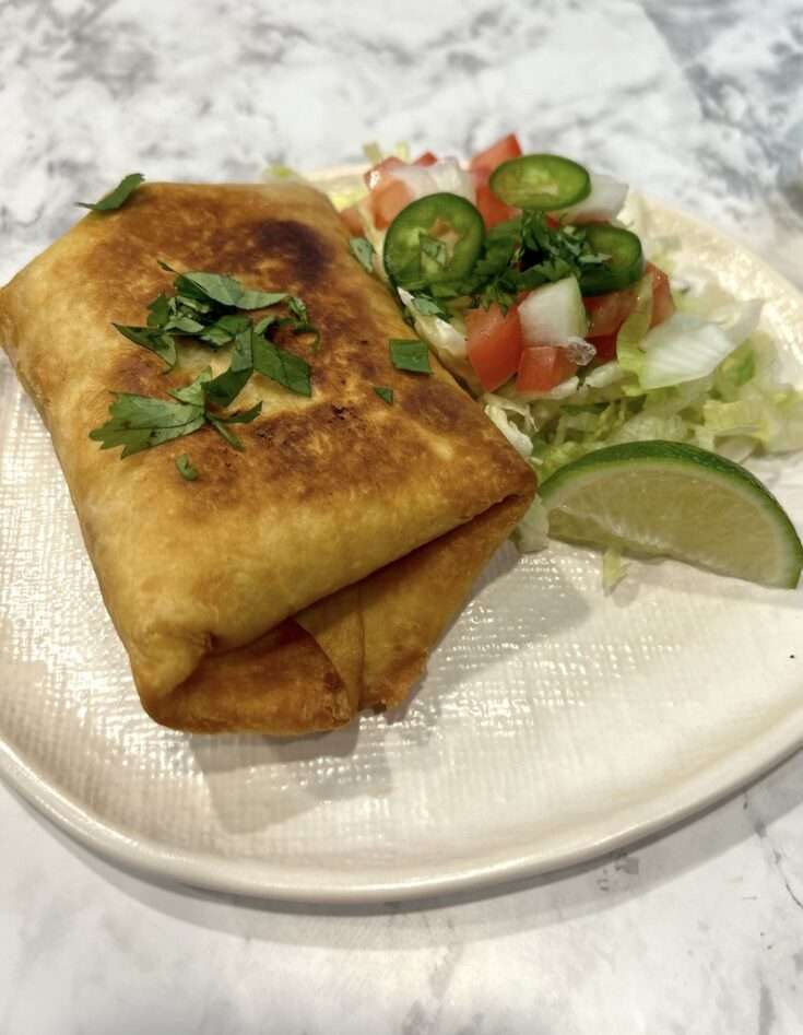 Easy Shredded Beef Chimichanga Recipe