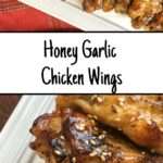 Honey Garlic Chicken Wings