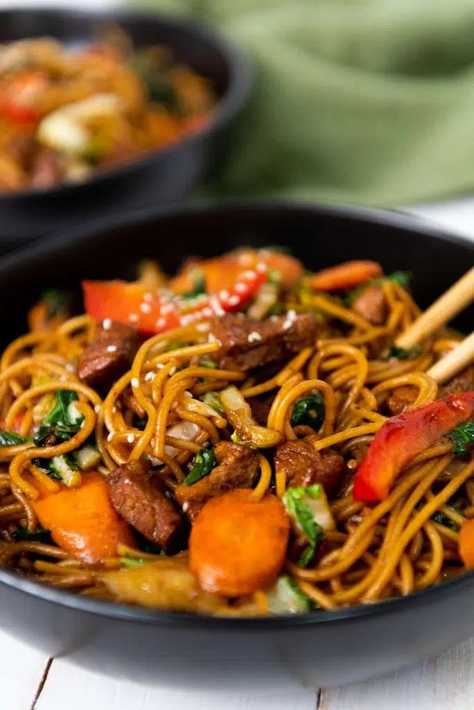 Easy Instant Pot Pork Lo Mein Recipe Instant Pot Lo Mein 5