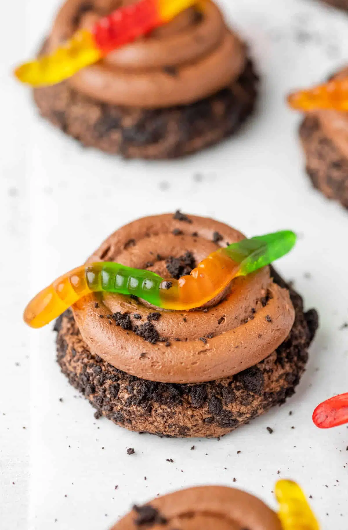 chocolate dirt cookies