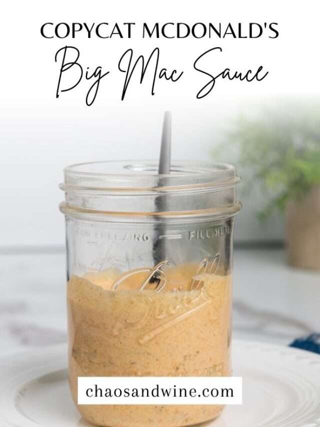 Big Mac Sauce Copycat Recipe