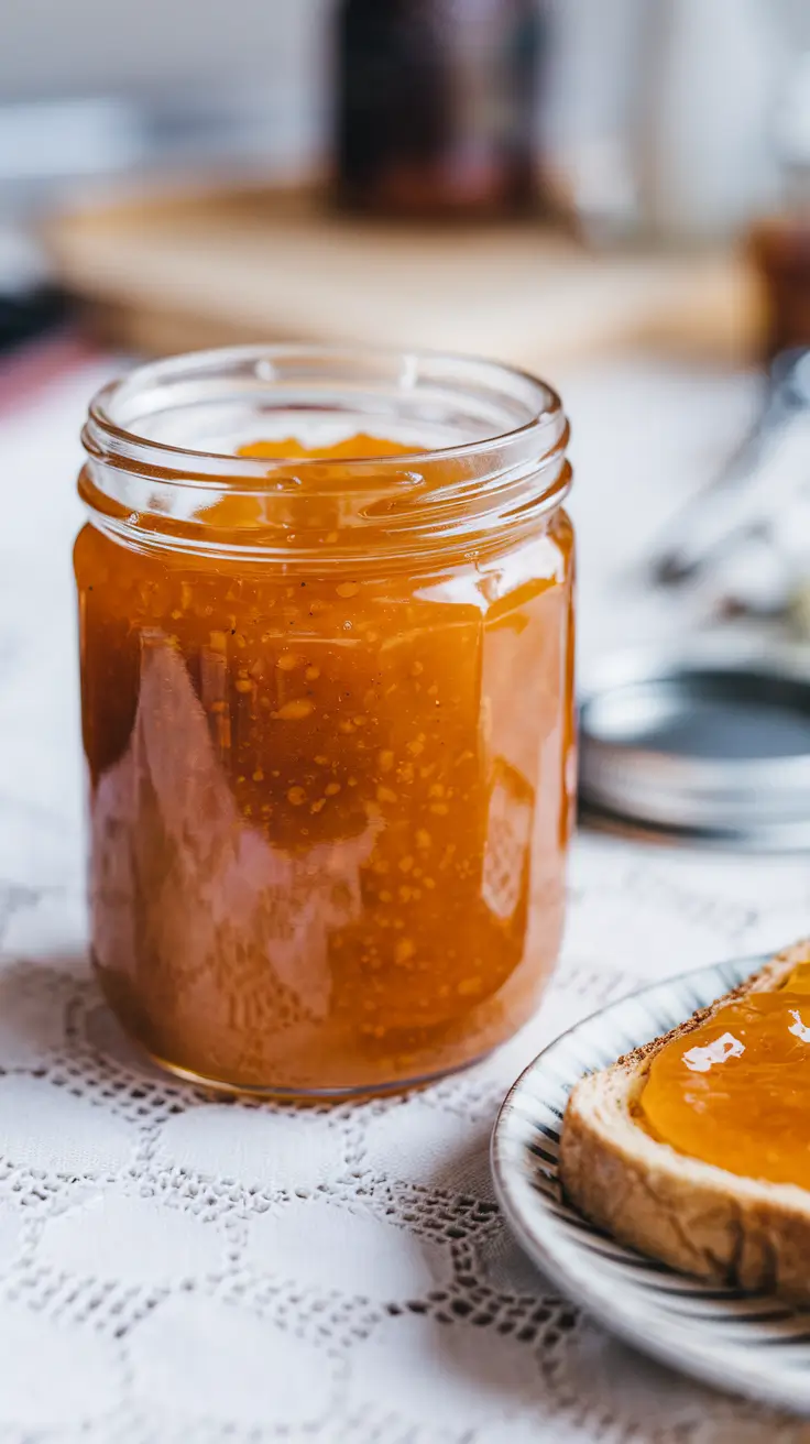 jar with kumquat jam recipe