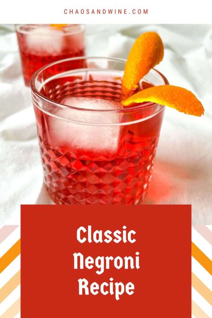 Negroni Cocktail Pin 6