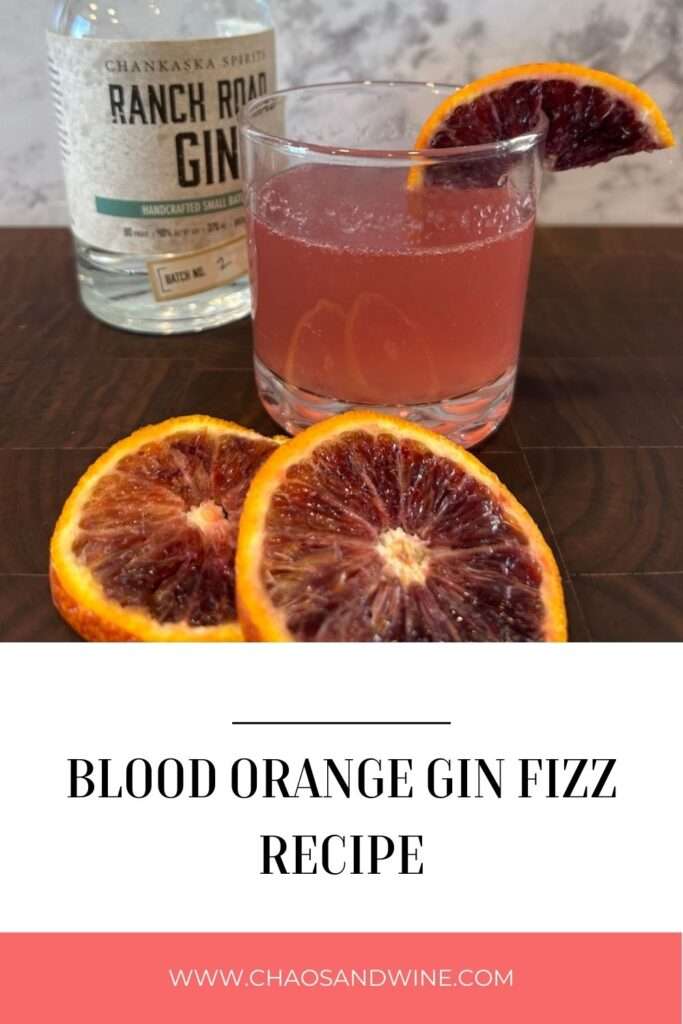 Blood Orange Gin Fizz Pin 3