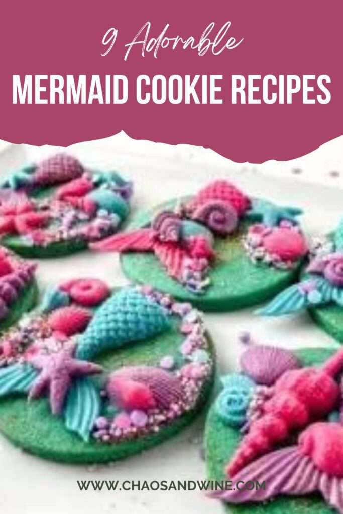 Mermaid Cookies Pin 1