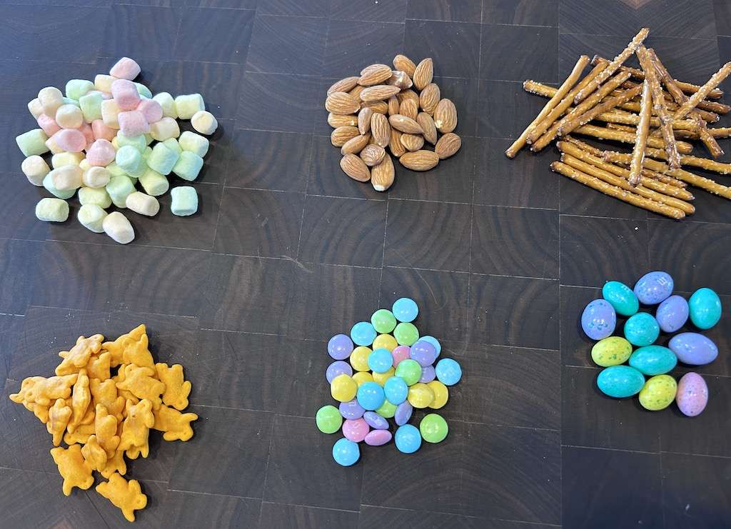 Spring Trail Mix Ingredients