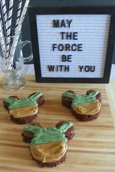Disney Yoda Brownies