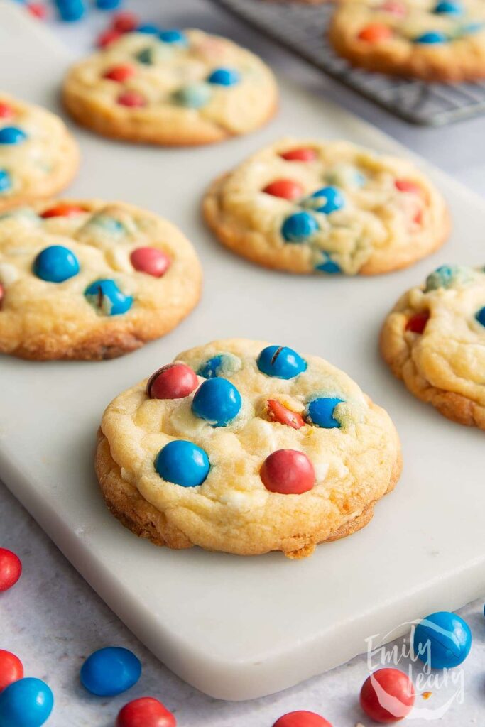 red white and blue cookies