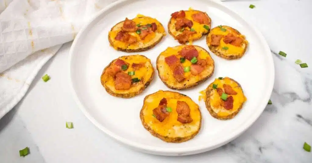 Air Fryer Loaded Potato Bites