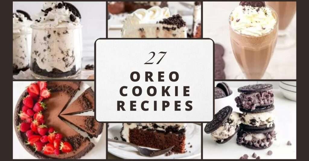 Oreo Cookie Recipes Featured Image.