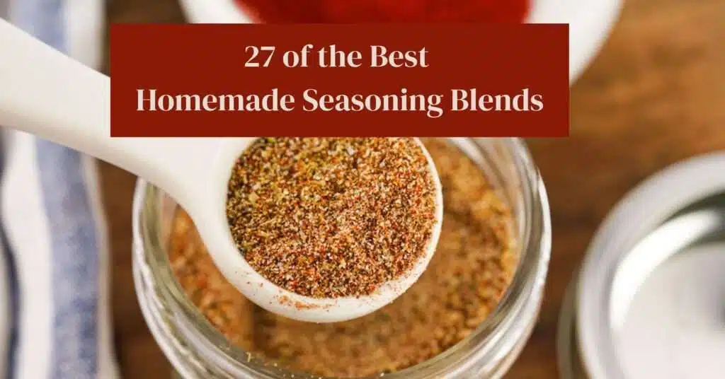 Homemade Seasoning Blends Featured Image.