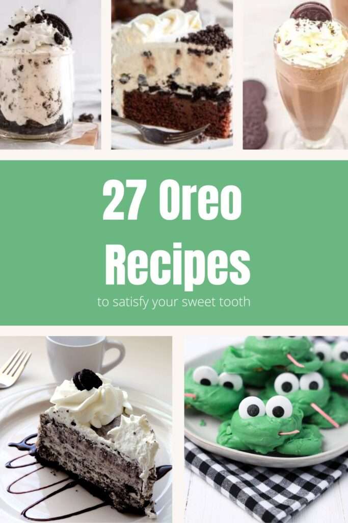 Oreo Cookie Recipes Pin 4