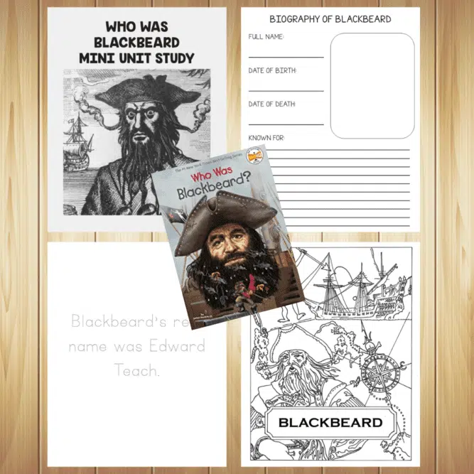 Pirate Unit Study - What We Used