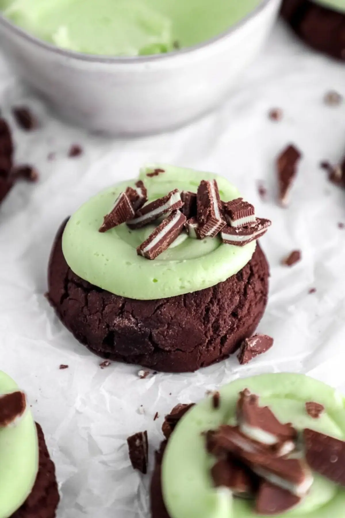 mint crumbl cookie copycat