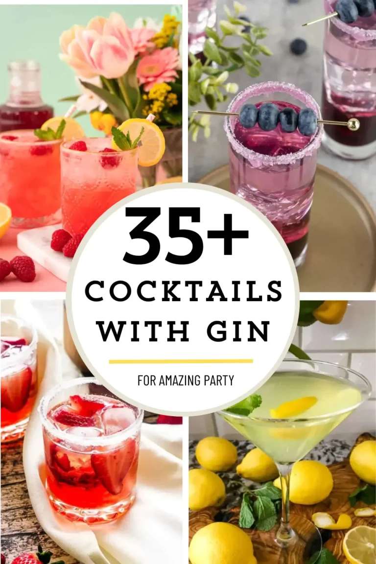 cocktails with gin