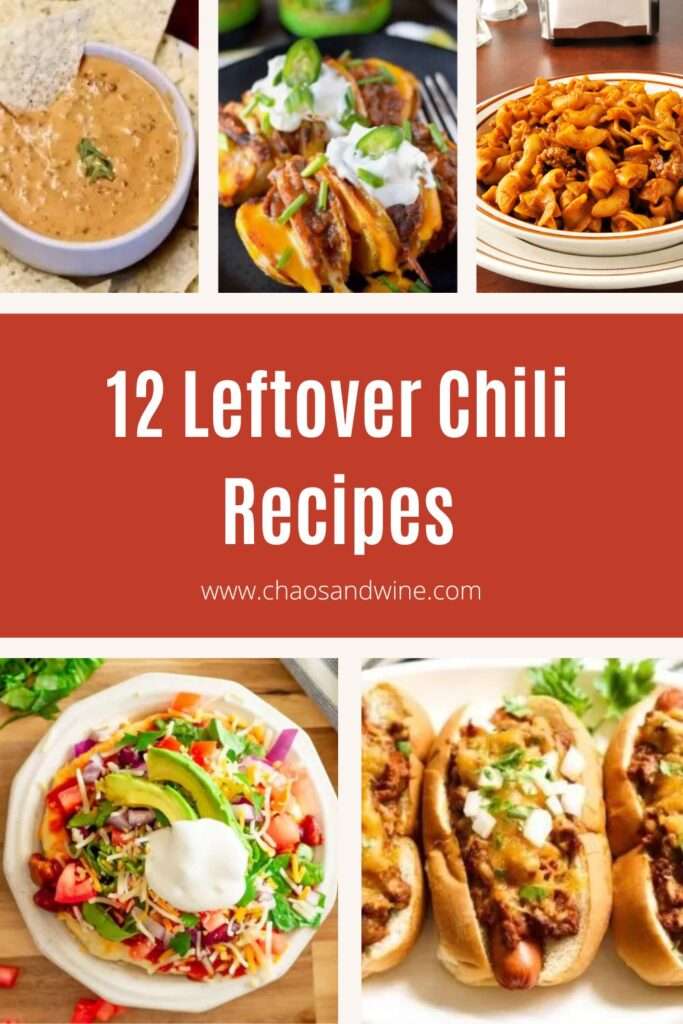 Leftover Chili Recipes Pin 5.