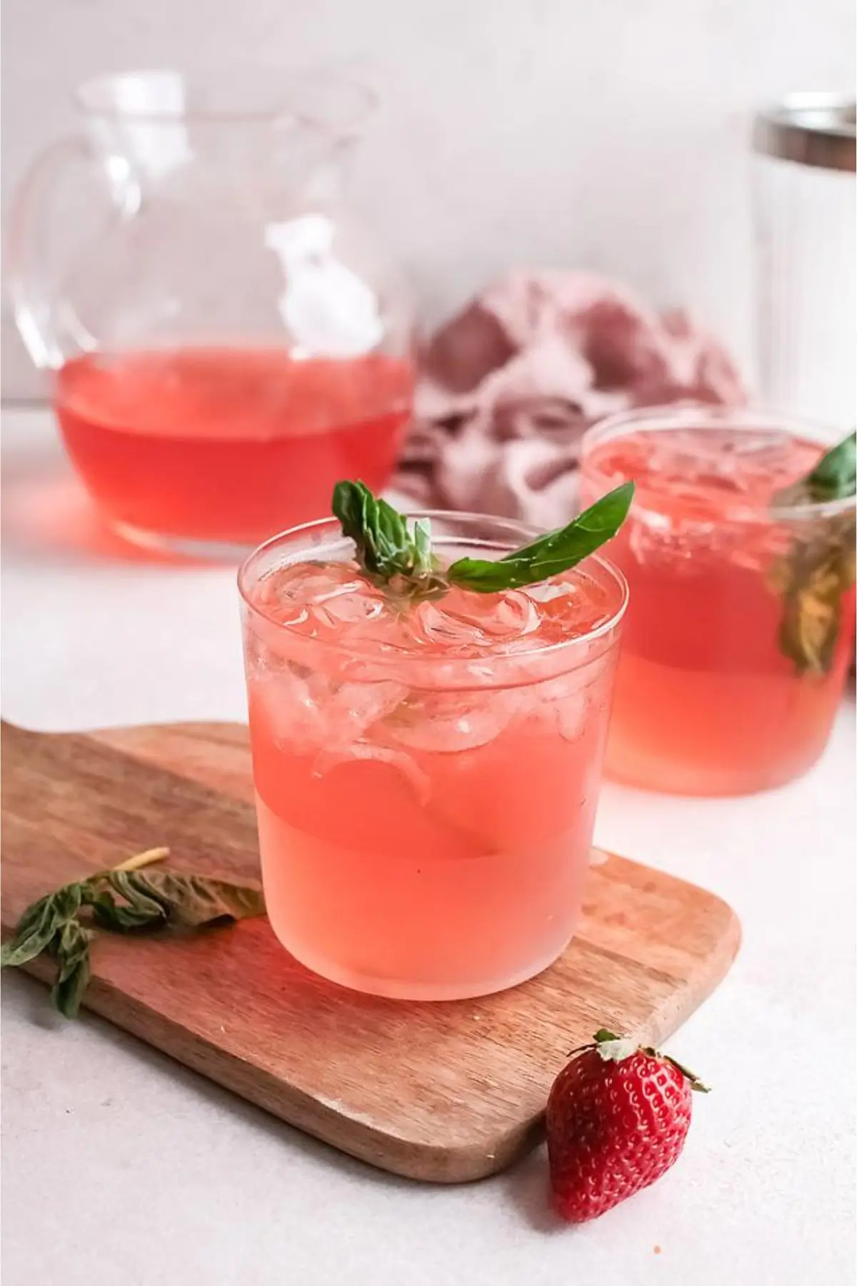 Lemon Basil Strawberry Gin Rickey Cocktail 37 Great Gin Cocktails To Try