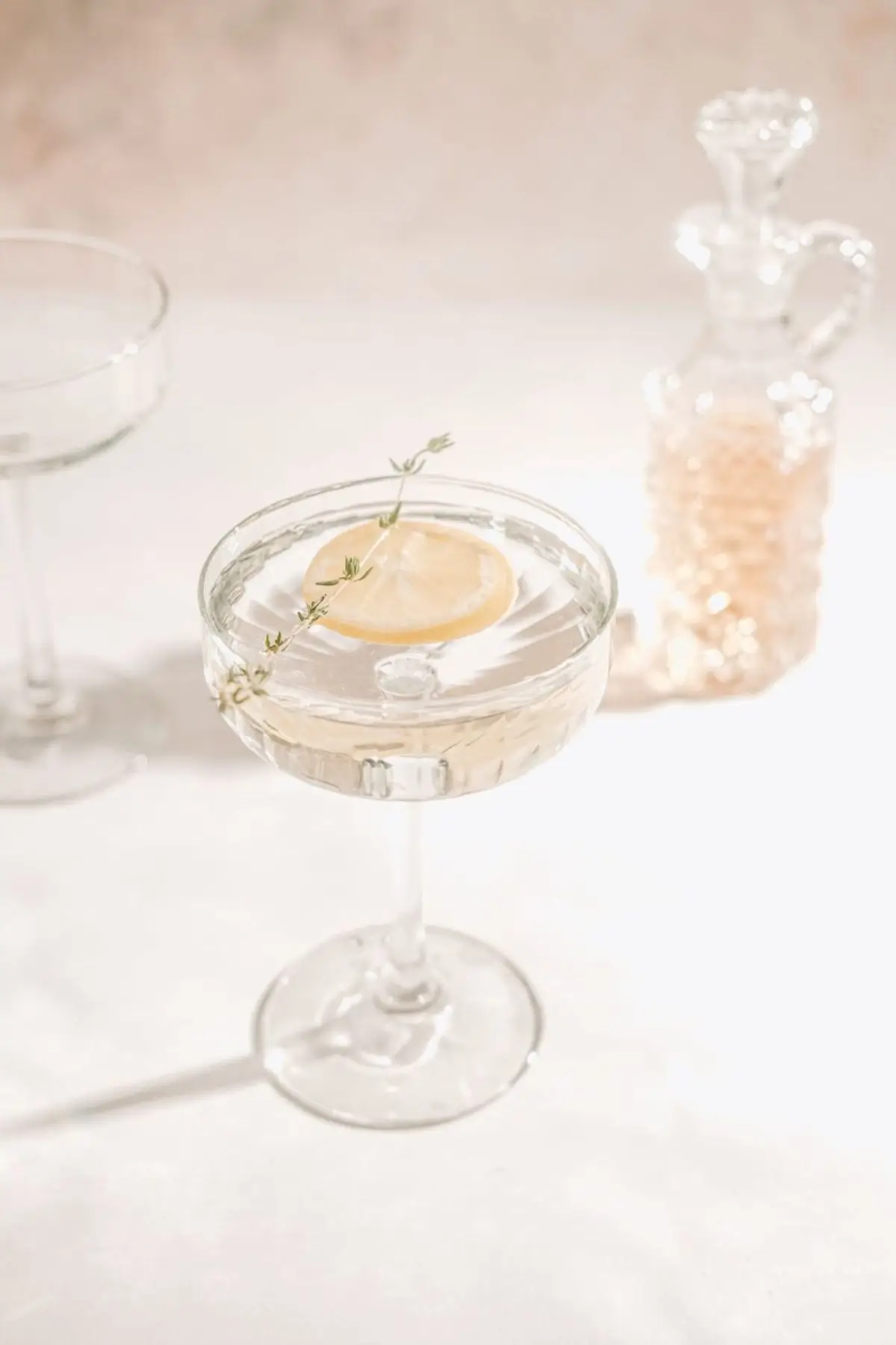 french gimlet recipe French Gimlet cocktail in a fancy glass