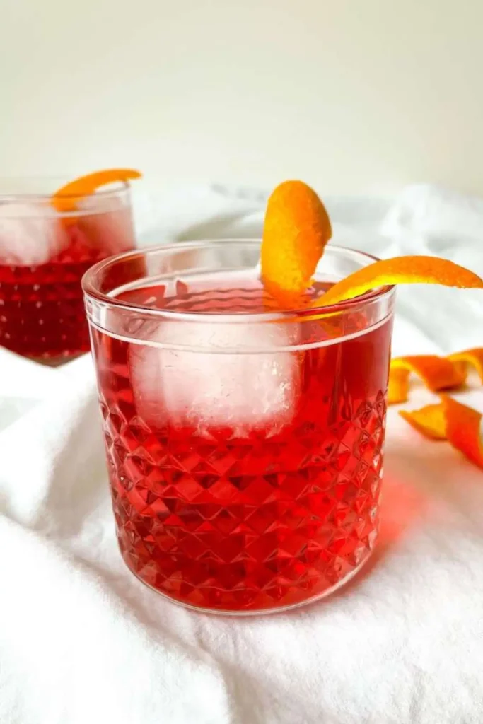 s of negroni gin cocktail