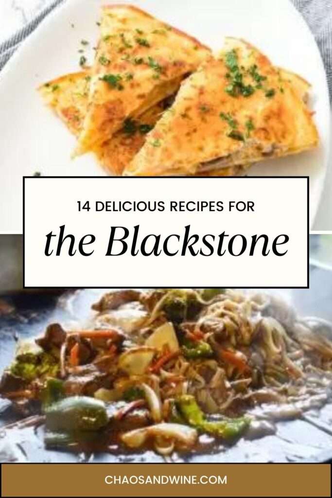 Blackstone Recipes Pin 1