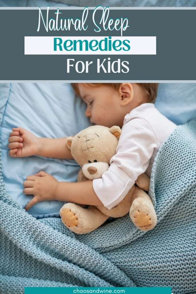 Natural Sleep Remedies for Kids Pin 1