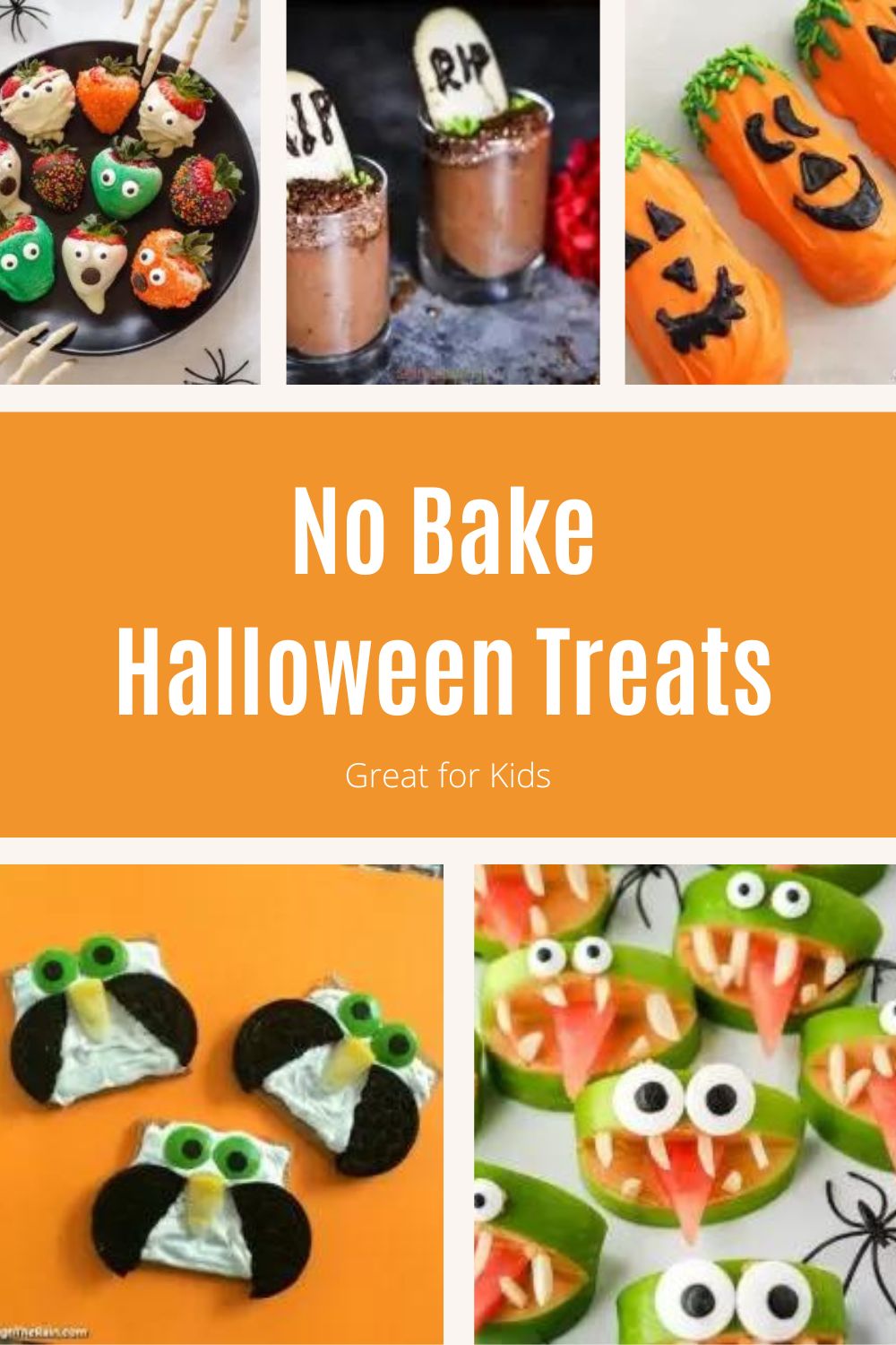 16 Easy & Spooky No Bake Halloween Treats - Fun And Delicious