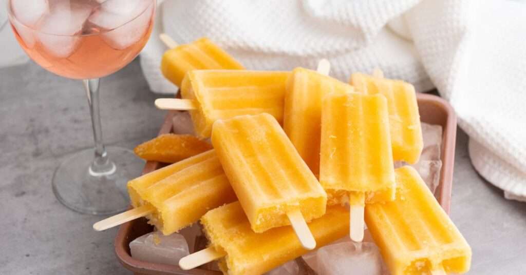 Peach Wine Popsicle Featured Image.