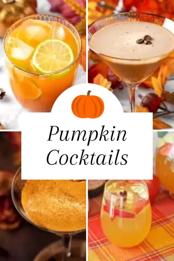 Pumpkin Cocktails Pin 1